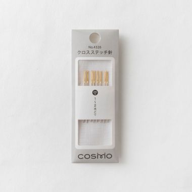 Cosmo Cross Stitch Needles 4326 – Size 26, 8 pcs