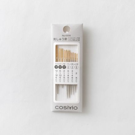 Cosmo Embroidery & Cross Stitch Needles 4308 – Assorted Sizes, 10 pcs