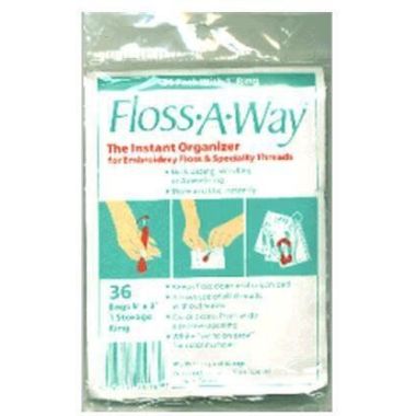 Action Bag Floss-A-Way Organizer NFL36 – 36 Bags with 1" Ring