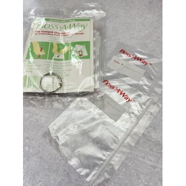 Action Bag Floss-A-Way Organizer NFL36 – 36 Bags with 1" Ring