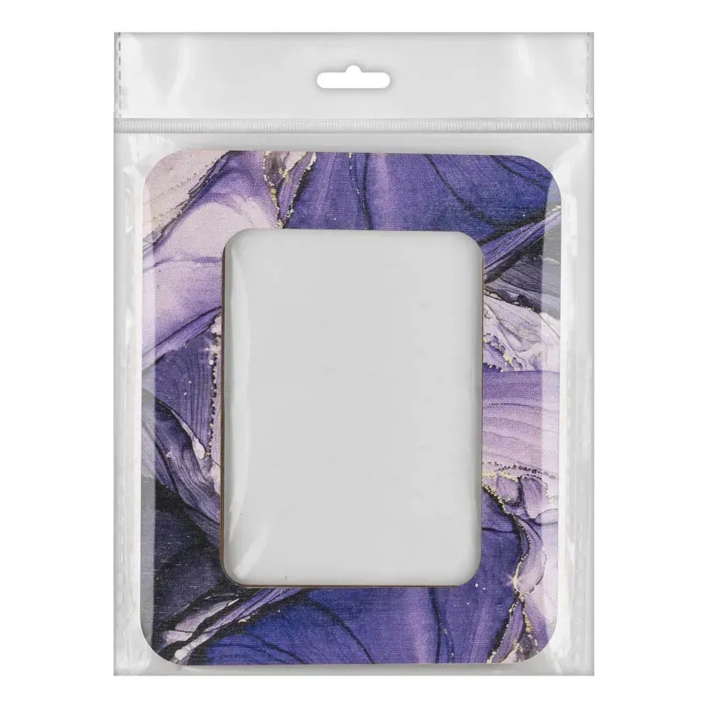 Wonderland Crafts Magnetic Embroidery Frame FLMP-023 – Amethyst Purple, 2.6″ × 3.5″