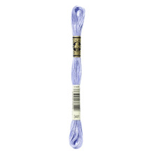 341 DMC Mouline Stranded cotton Light Blue Violet