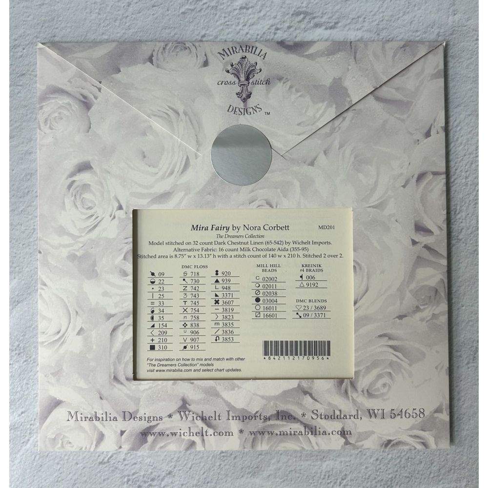 Mirabilia Counted Cross Stitch Pattern MD201 – Mira Fairy
