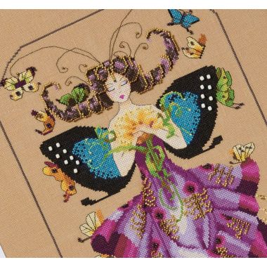 Mirabilia Counted Cross Stitch Pattern MD201 – Mira Fairy