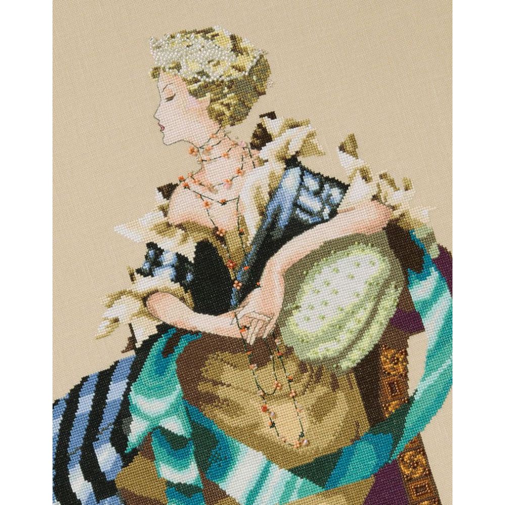Mirabilia Counted Cross Stitch Pattern MD200 – Portrait Of Lady M