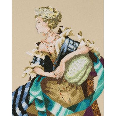 Mirabilia Counted Cross Stitch Pattern MD200 – Portrait Of Lady M