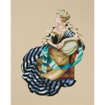 Mirabilia Counted Cross Stitch Pattern MD200 – Portrait Of Lady M