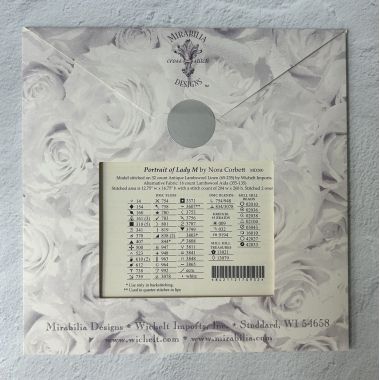 Mirabilia Counted Cross Stitch Pattern MD200 – Portrait Of Lady M