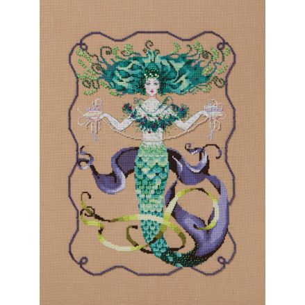 Mirabilia Counted Cross Stitch Pattern MD199 – Madam Mermaid