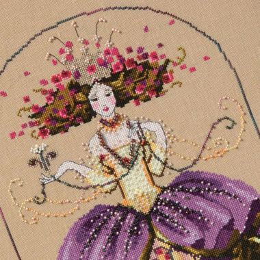 Mirabilia Counted Cross Stitch Pattern MD198 – The Empress