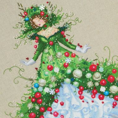 Mirabilia Counted Cross Stitch Pattern MD197 – Merry Merry
