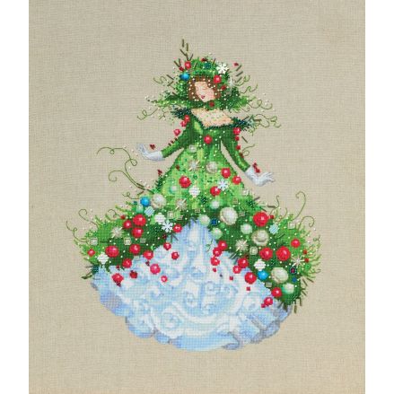 Mirabilia Counted Cross Stitch Pattern MD197 – Merry Merry