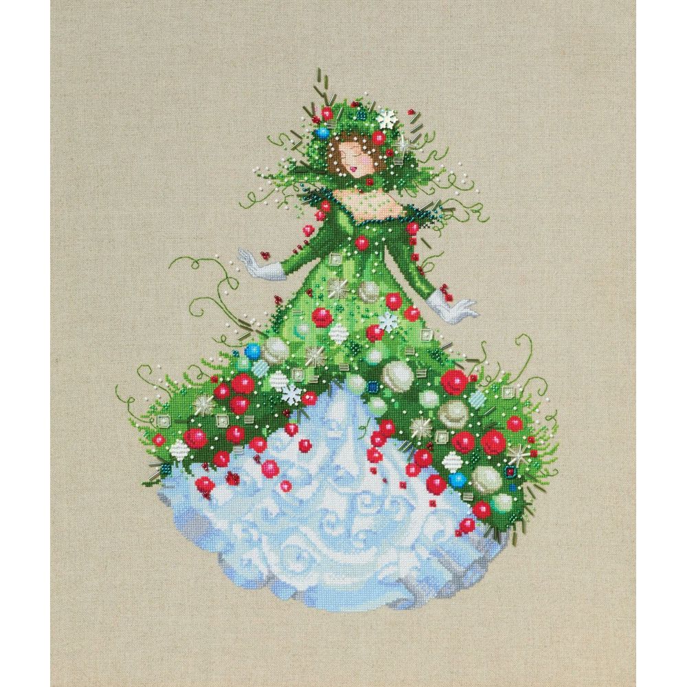Mirabilia Counted Cross Stitch Pattern MD197 – Merry Merry