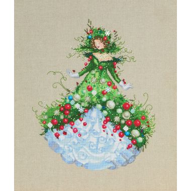 Mirabilia Counted Cross Stitch Pattern MD197 – Merry Merry