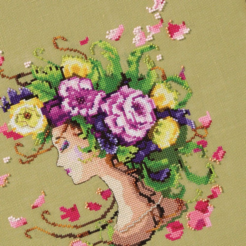 Mirabilia Counted Cross Stitch Pattern MD195 – Pretty to Think So