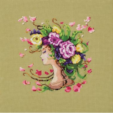 Mirabilia Counted Cross Stitch Pattern MD195 – Pretty to Think So