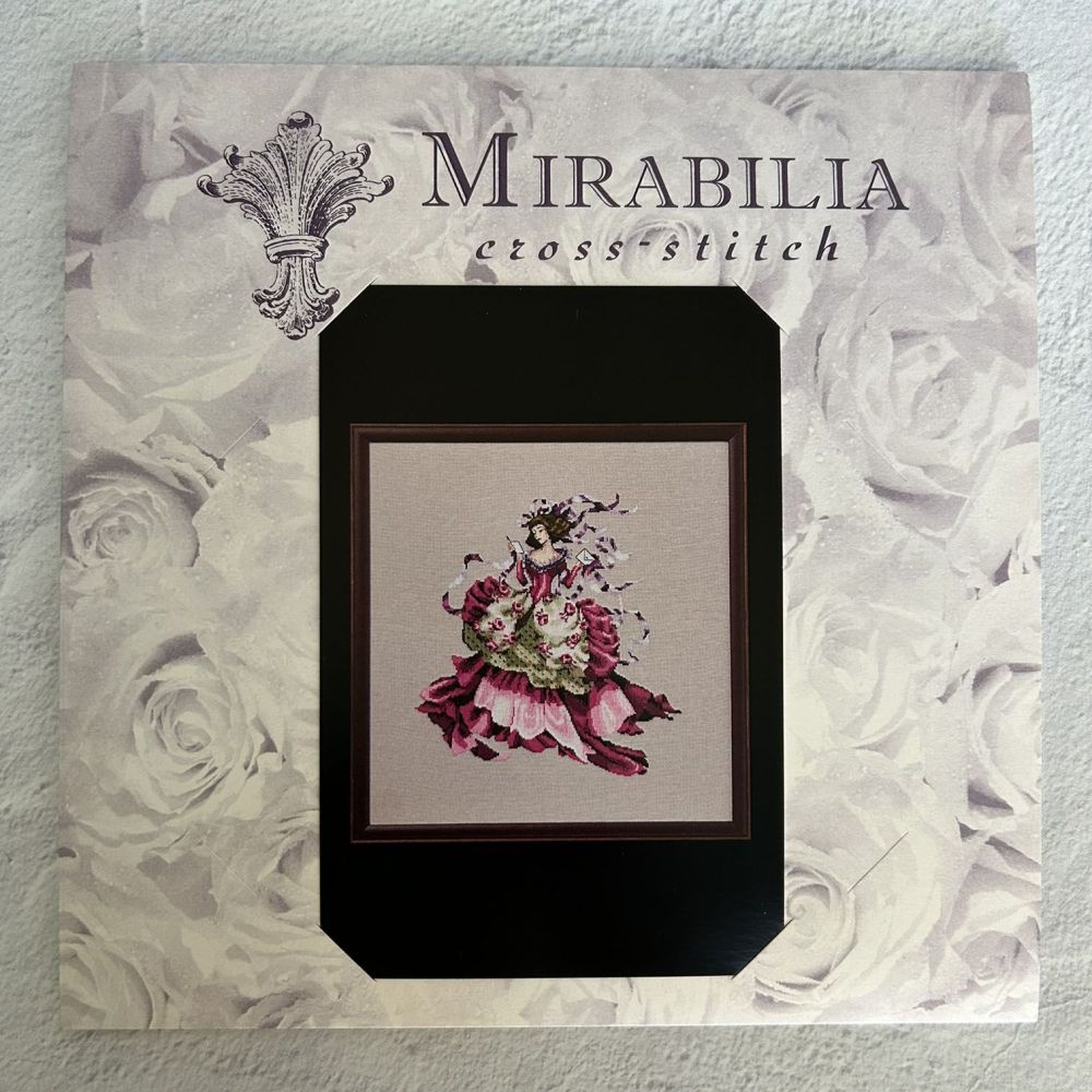 Mirabilia Counted Cross Stitch Pattern MD194 – Pretty in Pink