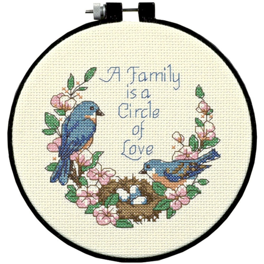 Counted Cross Stitch Kit Family Love, Dimensions 72900