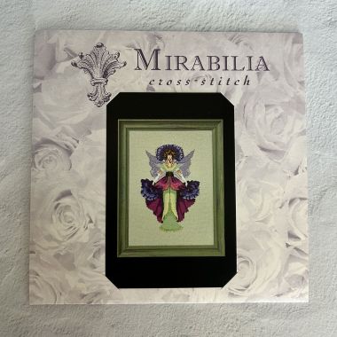 Mirabilia Counted Cross Stitch Pattern MD192 – February Amethyst Fairy
