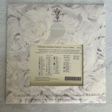 Mirabilia Counted Cross Stitch Pattern MD192 – February Amethyst Fairy