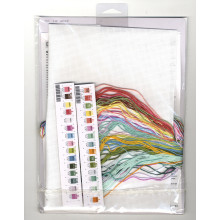 Counted Cross Stitch Kit 18"X7"-Mason Jar Lineup, Dimensions, 70-35310