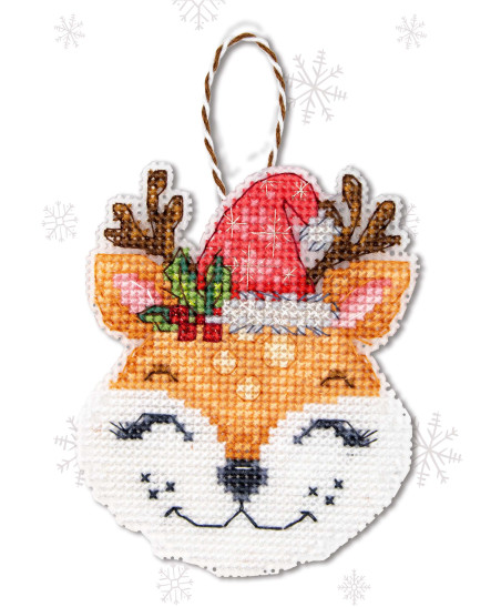 Toys Cross Stitch Kits Foxes and Deer, Luca-S JK032