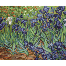 Tapestry kits “Irises, reproduction of Van Gog” Luca-S G444