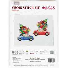 Toys Cross Stitch Kit The Gift Car, Luca-S JK035