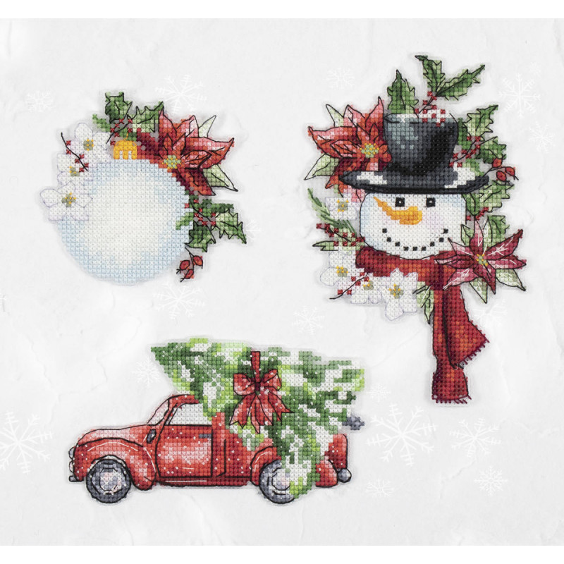 Cross Stitch Kit Luca-S, Christmas Toys JK037