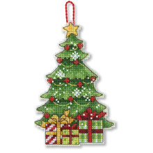 Counted Cross Stitch Kit Tree Ornament, Dimensions, 70-08898