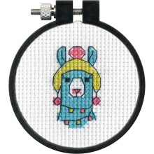 Counted Cross Stitch Kit Llama, Dimensions, 72-76091