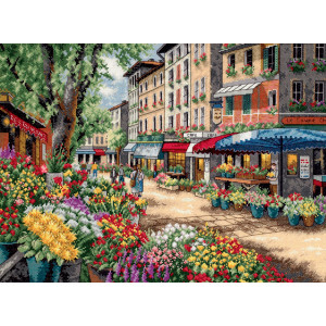 Counted Cross Stitch Kit City View, Dimensions 35256