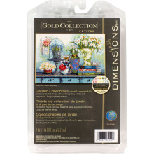 Counted Cross Stitch Kit Garden Collectibles, Dimensions 70-65194