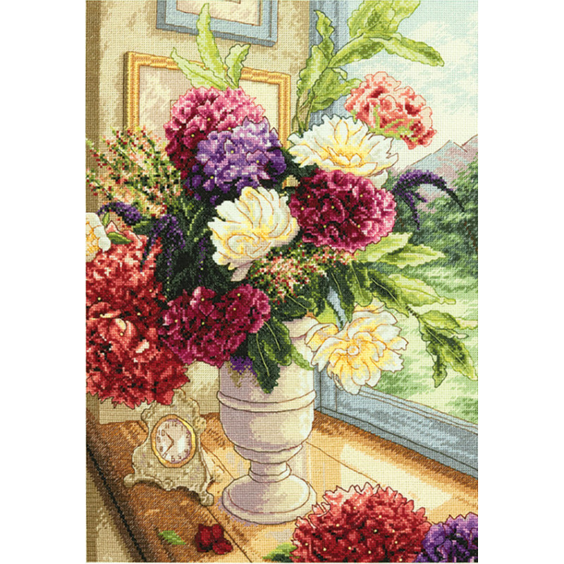 Counted Cross Stitch Kit Summer Bouquet, Dimensions 70-35328