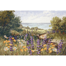 Counted Cross Stitch Kit Clifftop Footpath, Anchor Maia APC937