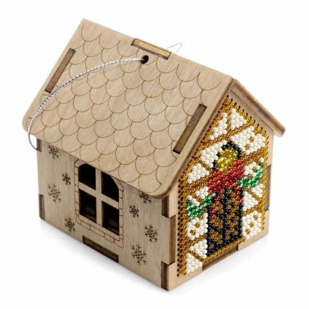 Wonderland Crafts Wooden Bead Embroidery Kit FLK-560 – Fairy House