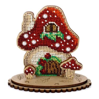 Wonderland Crafts Wooden Bead Embroidery Kit FLK-558 – Toadstool House