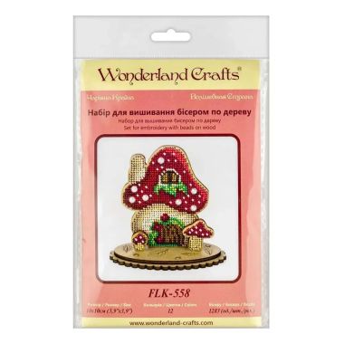 Wonderland Crafts Wooden Bead Embroidery Kit FLK-558 – Toadstool House