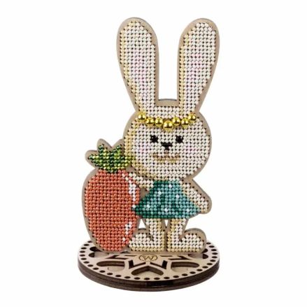 Wonderland Crafts Wooden Bead Embroidery Kit FLK-552 – Sunny Bunny
