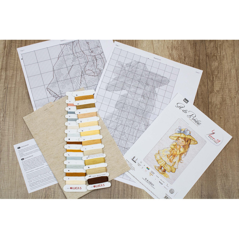 Cross Stitch Kit Finally Found You, Luca-S B1103