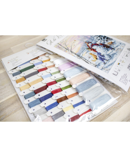 Cross-Stitch Kit Merry Christmas, Luca-S B2358