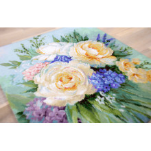 Cross-Stitch Kit Floral Bouquet, Luca-S B2370
