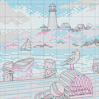 Dimensions Counted Cross Stitch Kit 70-65230 – Dockside