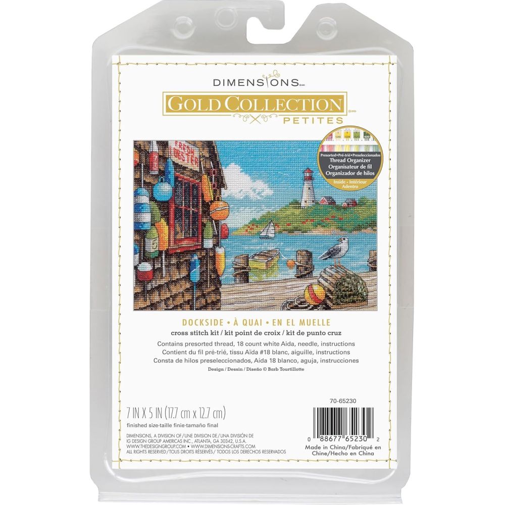 Dimensions Counted Cross Stitch Kit 70-65230 – Dockside