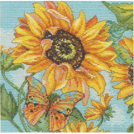 Dimensions Counted Cross Stitch Kit 70-65228 – Sunflower Garden