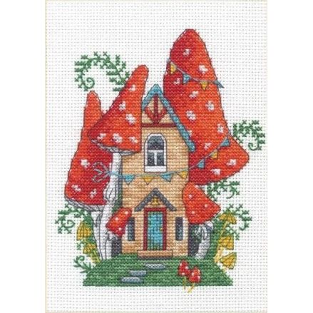 Dimensions Counted Cross Stitch Kit 70-65227 – Forest House