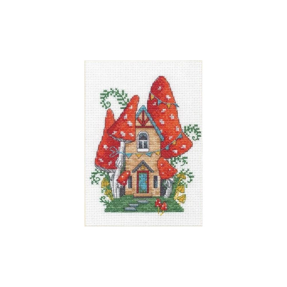 Dimensions Counted Cross Stitch Kit 70-65227 – Forest House