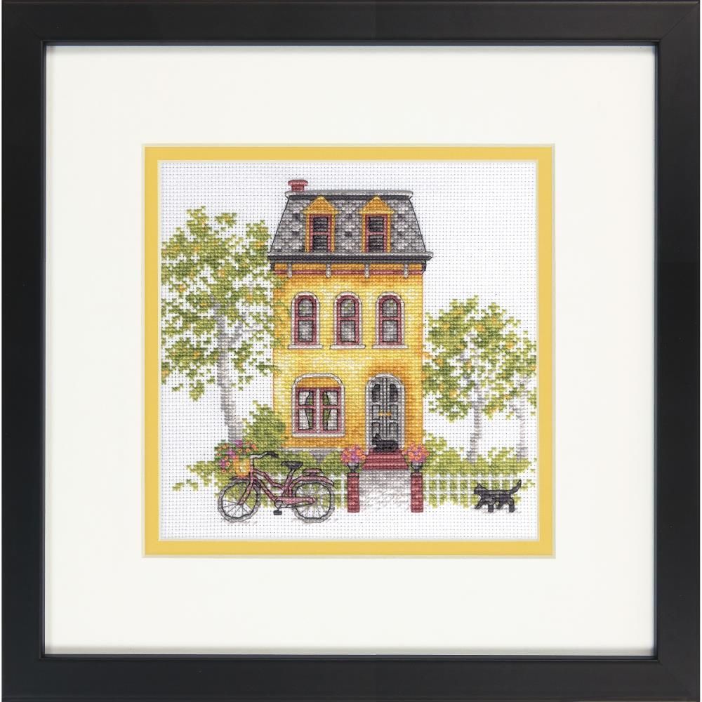 Dimensions Counted Cross Stitch Kit 70-65226 – Yellow House