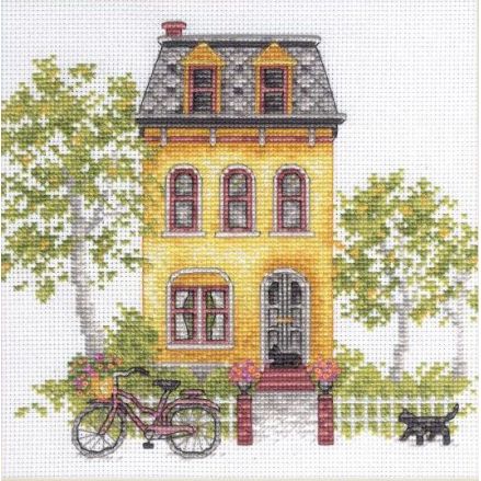 Dimensions Counted Cross Stitch Kit 70-65226 – Yellow House
