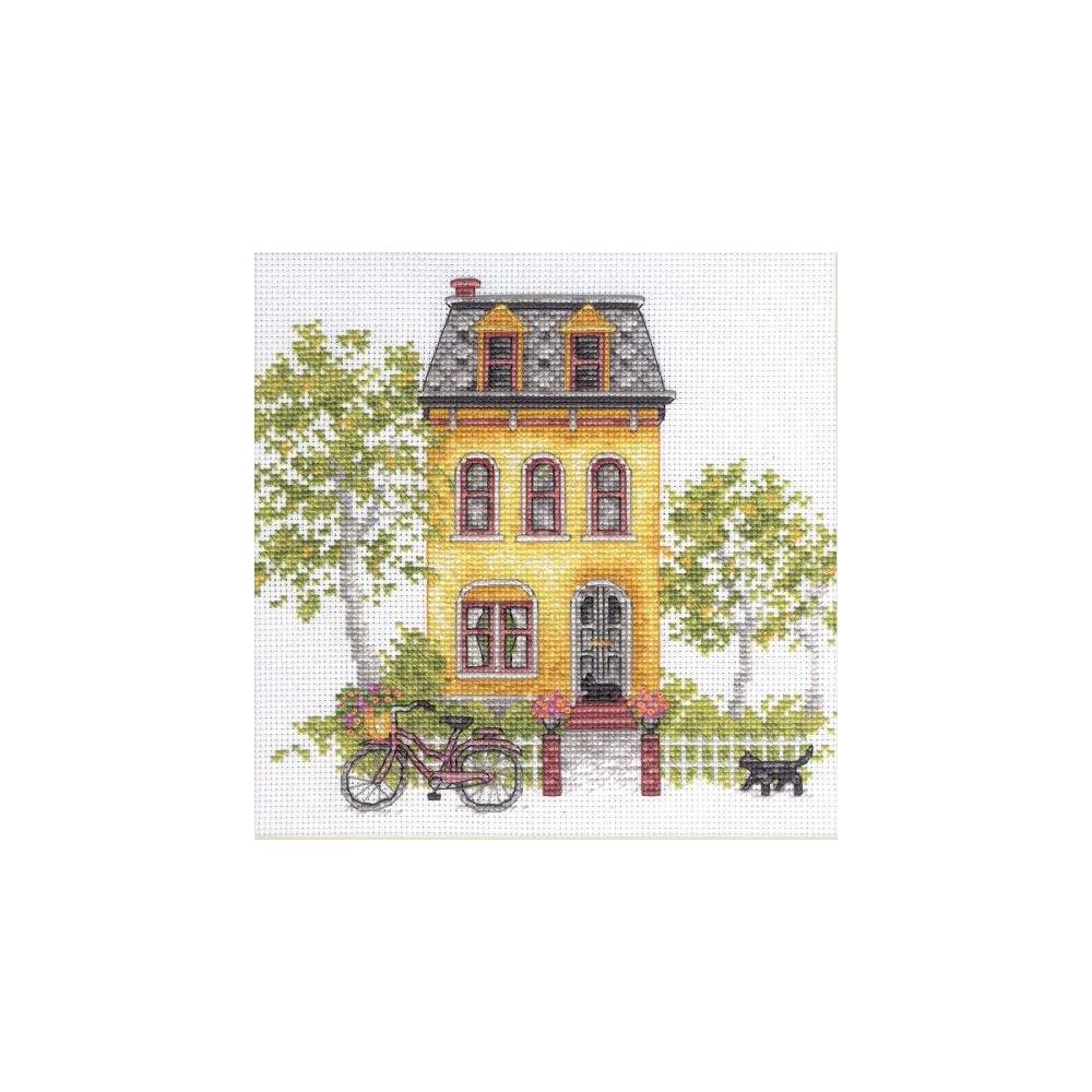 Dimensions Counted Cross Stitch Kit 70-65226 – Yellow House